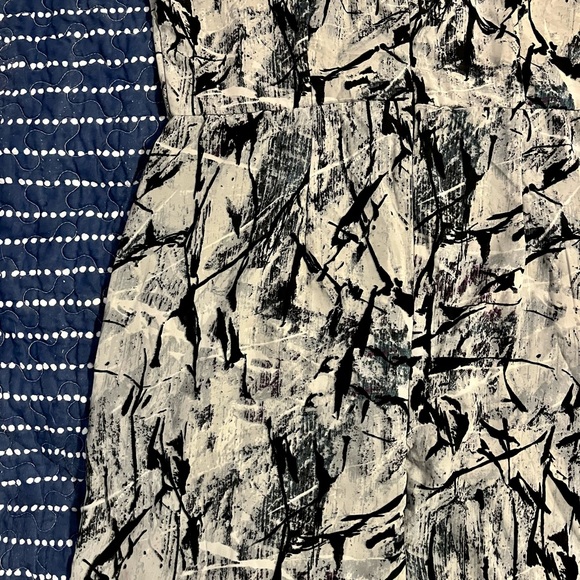 NWOT JAPNA sleeveless stormy night dress - Picture 3 of 3